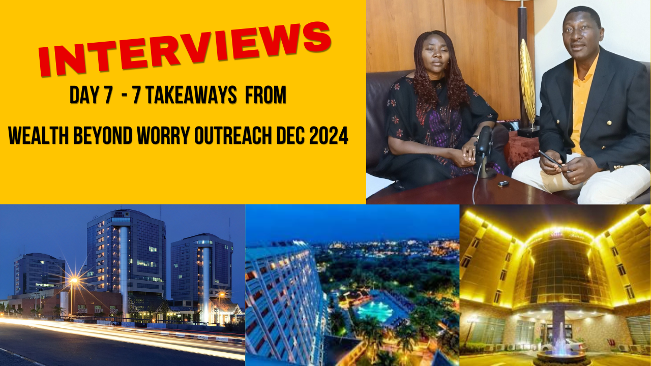 #interview #interviews #wealthbeyondworryseries #wealthbeyondworry #wealthbuilding #wealthcreation #business #government #supernatural #supernaturalvisitation #businessworld #governmentworld #kingdomdominion #kingdombusiness #kingdomwealthalliance #kingdompromoters #kingdompreneur